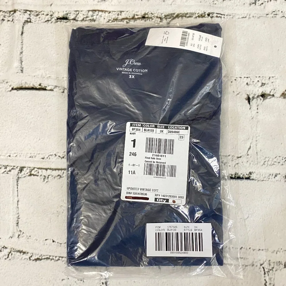 J. Crew new tag